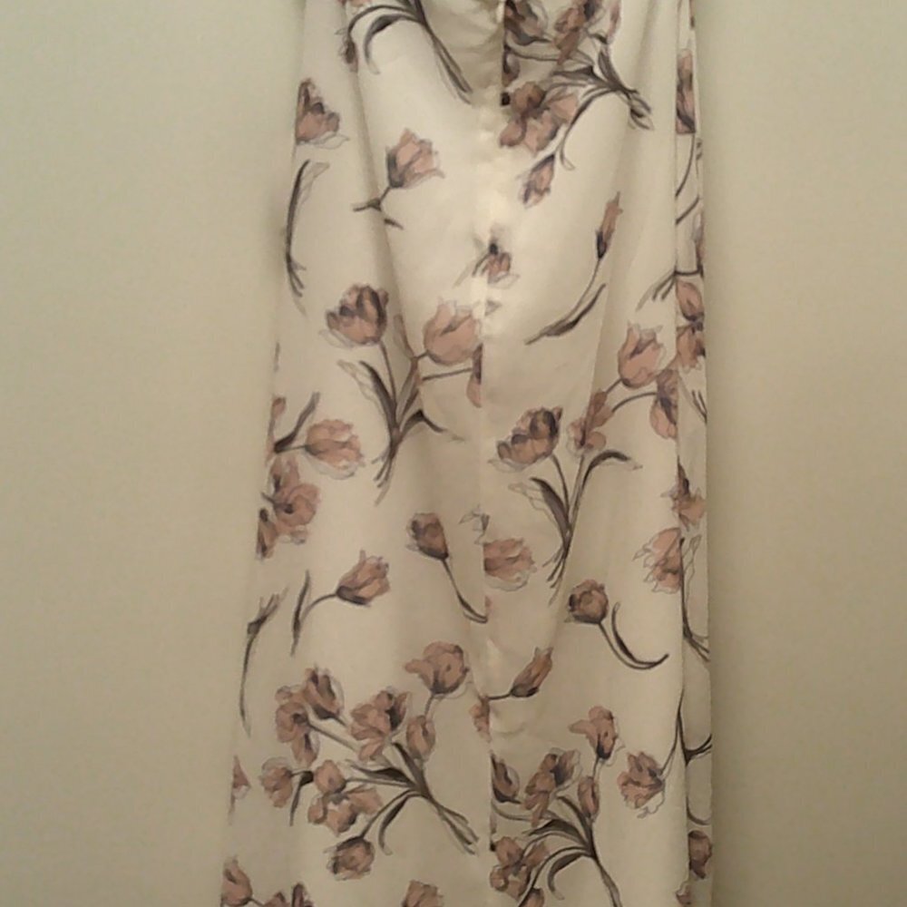 Floral Floor length open back Lulus - Picture 4 of 6